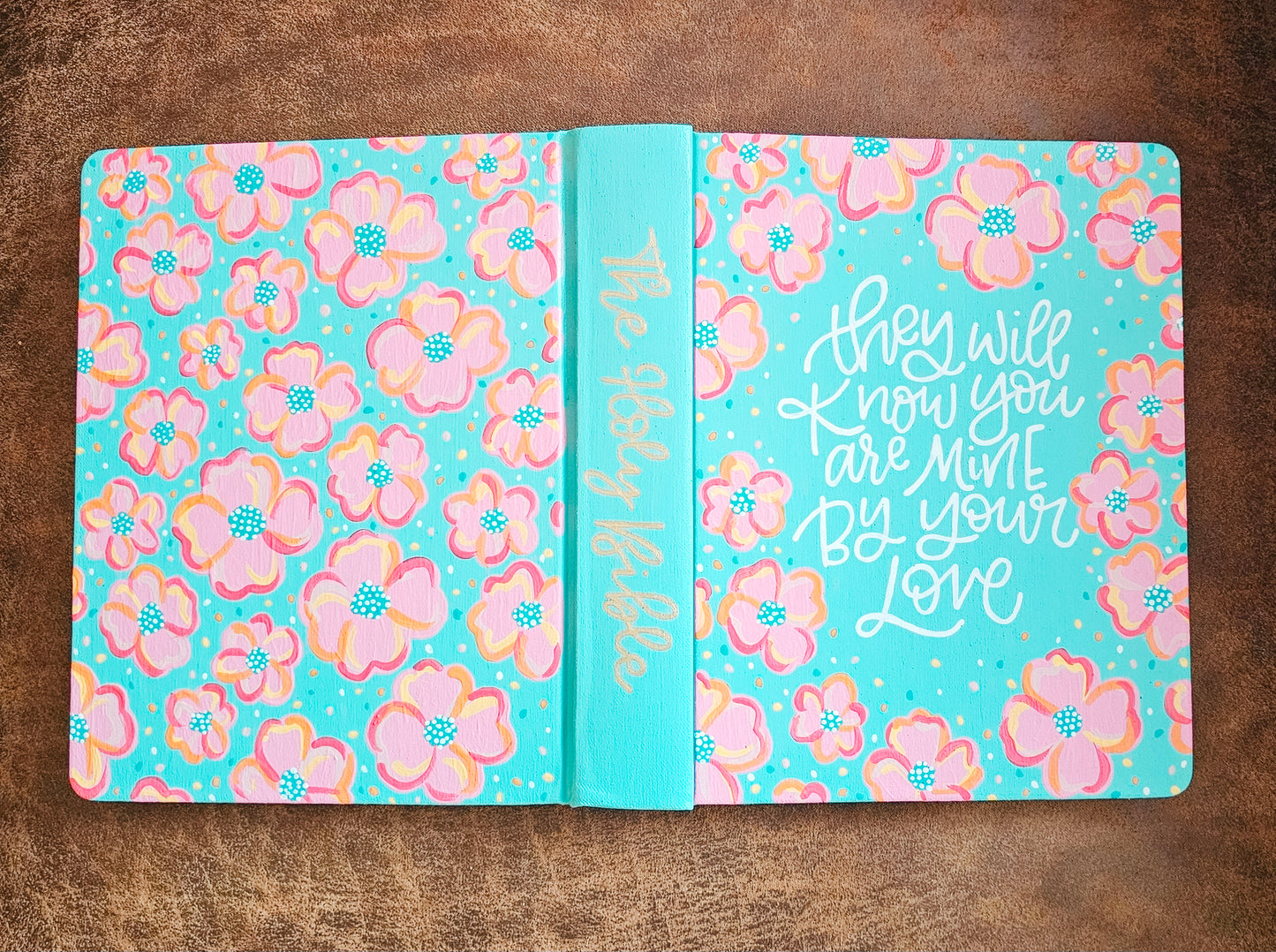 Hand Painted Bible - They will know