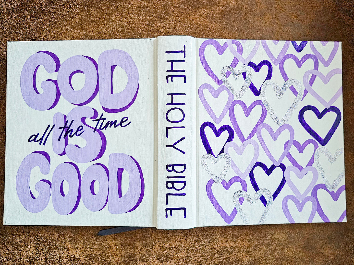 Hand Painted Bible - God is good