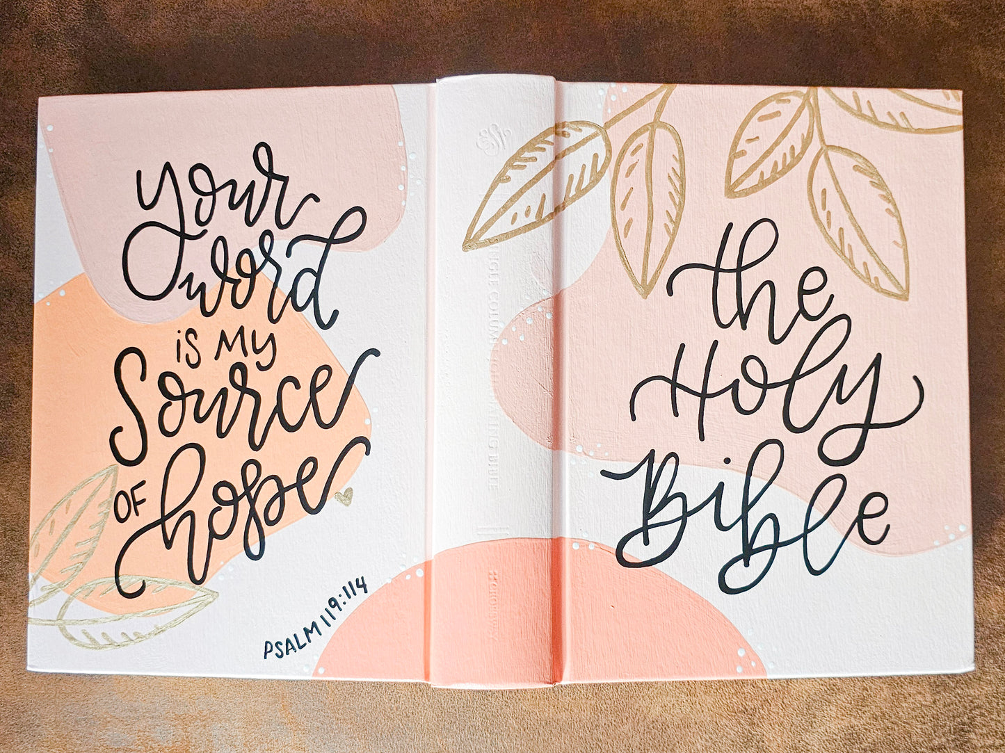 Hand Painted Bible - Source of hope