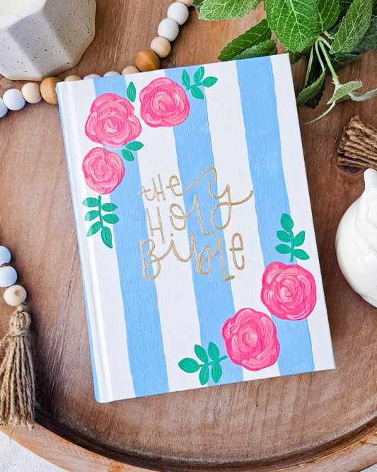 Hand Painted Bible - What a friend we have in Jesus