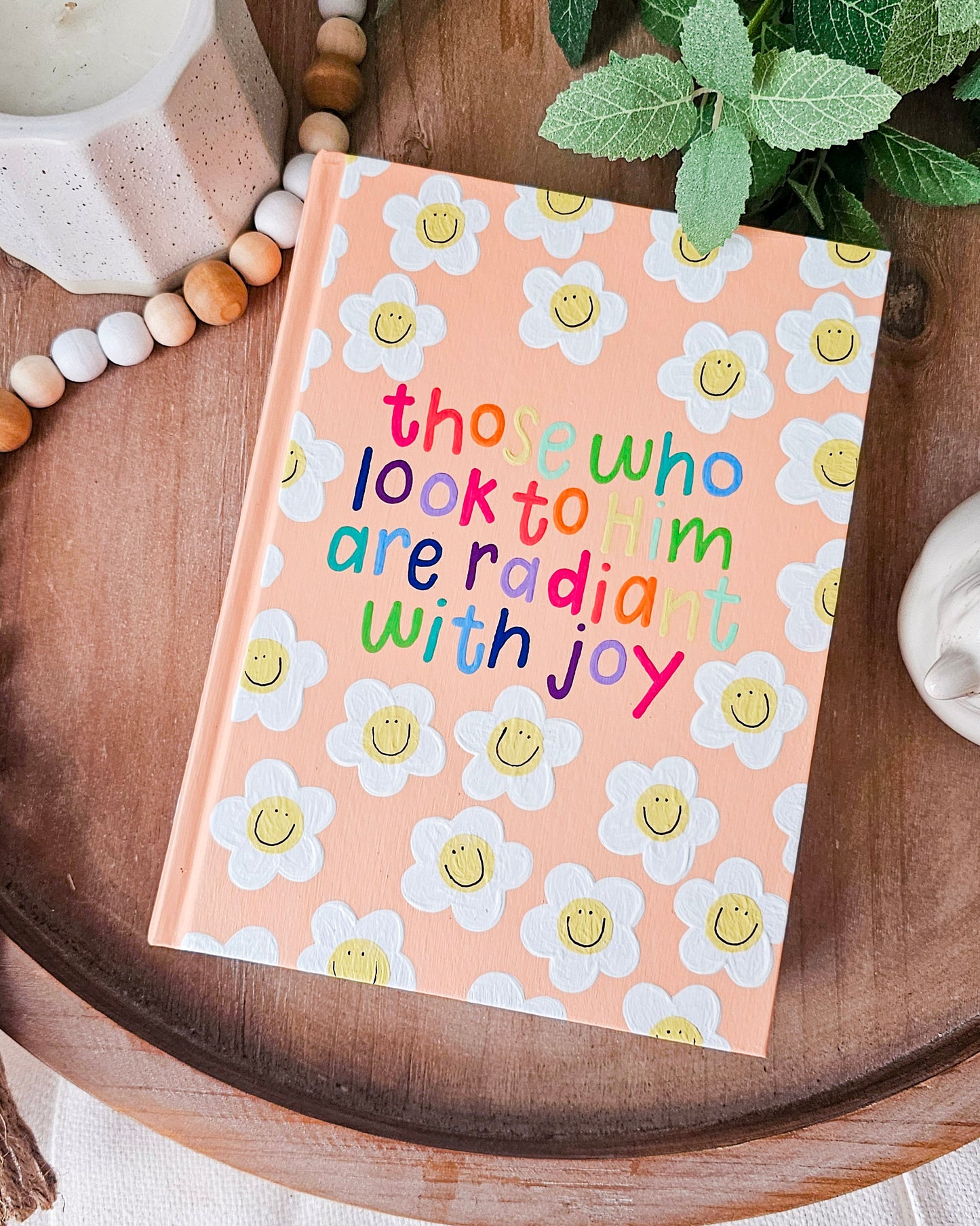 Hand Painted Bible - Radiant joy