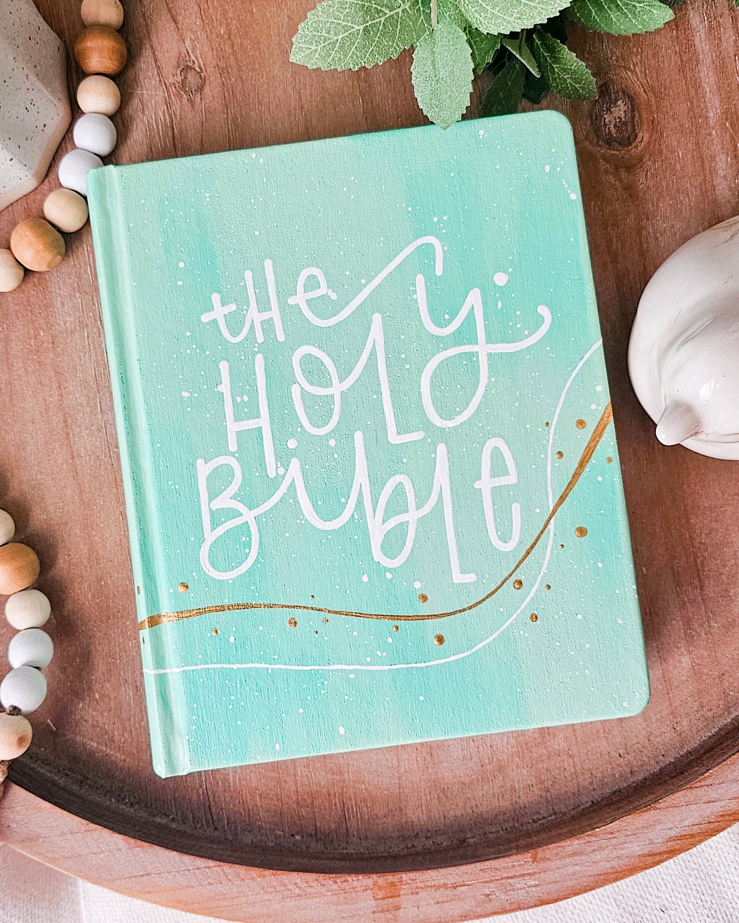 Hand Painted Bible - Magnify