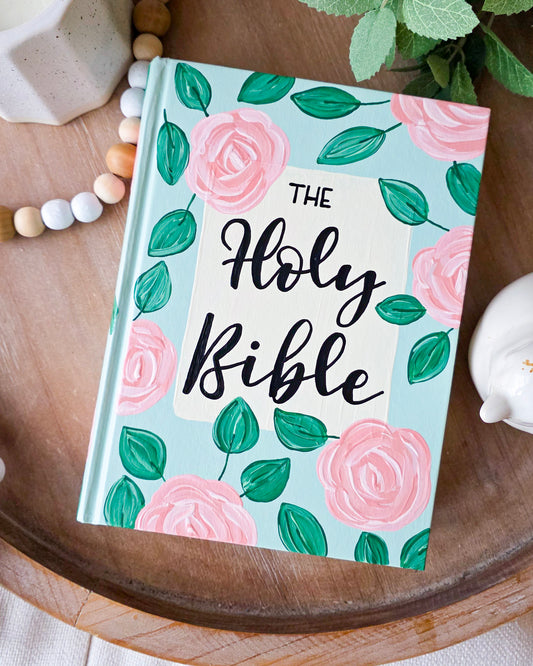 Hand Painted Bible - It is well