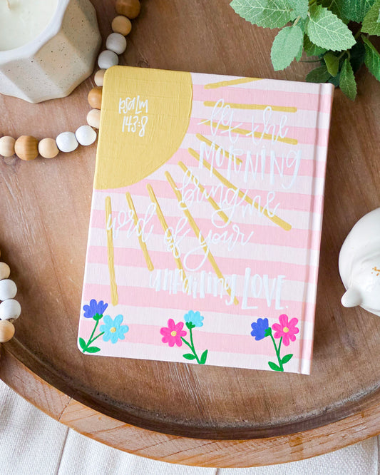 Hand Painted Bible - New every morning
