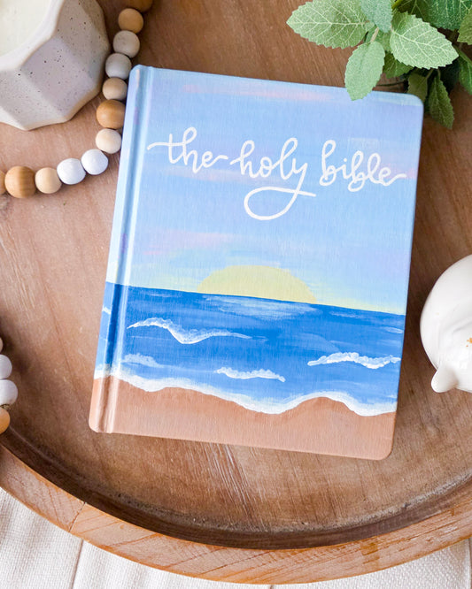 Hand Painted Bible - Light of the world