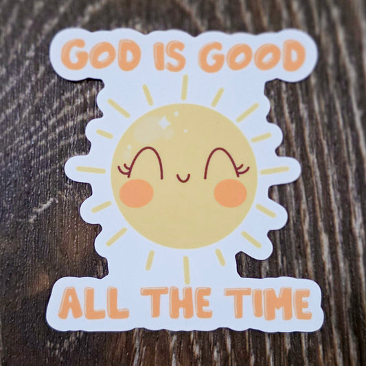 God is Good - Sunshine Sticker