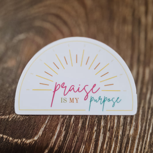 Praise Sticker