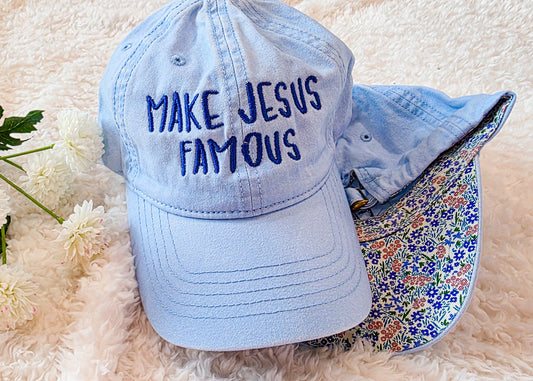 Make Jesus Famous Hat